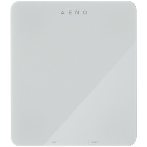 AENO Kitchen Scale KS1S Smart, Max load - 8 kg, Bluetooth, 10,000+ products & meals, 25 indicators analysis, Coffee mode, 6 unit conversion: kg, g, lb, fl, oz, ml, Material - glass AKS0001S - Img 3