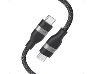 ANKER USB tip-C kabl M/M 1.8m, za Super brzo punjenje 240W/480Mbps, pleteni, crni - Img 3
