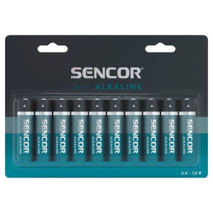 Baterija Sencor LR06 AA 10BP Alkalna 10/1