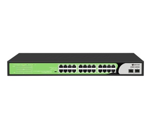 Bdcom switch S1500-24P2ES-H, 2x PoE++ port, 22x PoE+ port, 2x 2.5G port