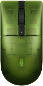 Bežični gaming miš 8BitDo Retro R8 Tri-mode/PAW 3395/Transparent Xbox green + Dock - Img 3