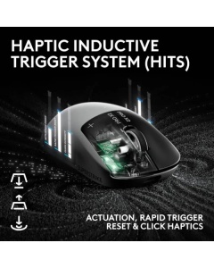 Bežični gaming miš Logitech G Pro X2 Superstrike crno beli - Img 4
