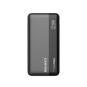 CANYON Power Bank PB-240, 25000mAh PD140W display power bank,Size160.0x82x27 mm Weight 508+-10g, Dark Grey CNS-CPB240 - Img 5