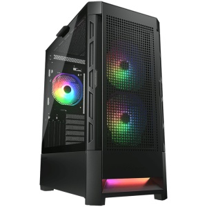 COUGAR DUOFACE RGB PC Case, Mid Tower, Black CGR-5ZD1B-RGB - Img 1