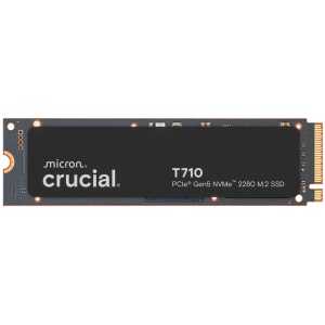 CRUCIAL T710 1TB PCIe Gen5 NVMe M.2 2280 SSD up to 14900 MB/s read and 13700 MB/s write CT1000T710SSD8 - Img 2