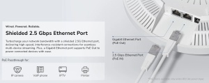 Cudy AP3600P,BE3600 2.5G Wi-Fi 7 Access Point, 4-Stream Dual-Band Wi-Fi 7,2882 Mbps + 688 Mbps - Img 8