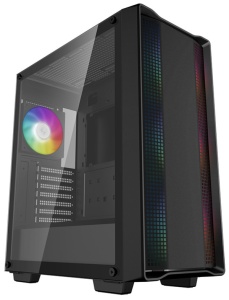DeepCool CC560 ARGB V2 Kuciste E-ATX, 4xARGB-120mm, Kaljena staklena strana,USB-3.0