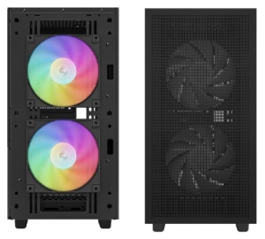 DeepCool CH360 DIGITAL mATX Kuciste,Dual Status Display, 2xLED 140mm +1x120mm, Staklena strana,USB-C - Img 4