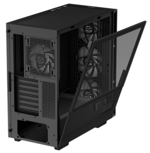 DeepCool CH560 DIGITAL ATX Kuciste, Dual Status Display, 3xLED 140mm +1x120mm, Staklena strana,USB-C * - Img 4