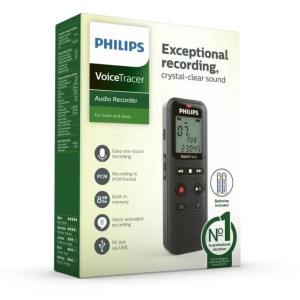 Diktafon Philips DVT1160 Mono/8GB/LCD/2x AAA - Img 2