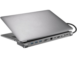 Docking station Sandberg 10in1 USB-C - HDMI/VGA/LAN/3xUSB 3.0/USB C 136-31 - Img 2