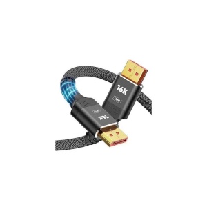 E-Green Kabl DisplayPort 2.1 M/M 16K/80Hz 2m, crni