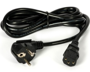 E-GREEN Kabl naponski za računar 1.8m, 3x1mm *