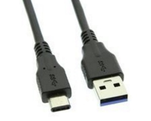 E-GREEN Kabl USB 3.0 A - USB tip C 3.1 M/M 1M crni *