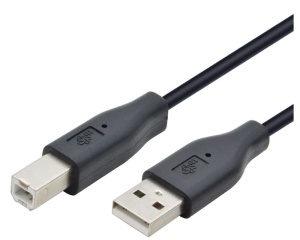 E-GREEN Kabl USB A - USB B M/M 1.8m crni * - Img 1