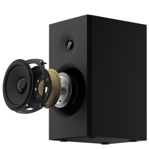 Edifier R1080BT 2.0 24W BT, AUX, Line in boja crna (black) - Img 3