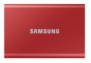 Eksterni SSD 2TB Samsung T7 USB 3.2/MU-PC2T0R/EU/crveni - Img 1