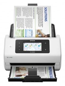 Epson Scaner WorkForce DS-800WN, Sheetfed, A4, ADF (100 pages) 600 DPI x 600 DPI (Horizontal x Vertical), USB 3.2 Gen 1x1, Wi-Fi Direct, USB host, Ethernet Interface (1000 Base-T/ 100-Base TX/ 10-Base-T), Wireless LAN IEEE 802.11a/b/g/n/ac B11B275401