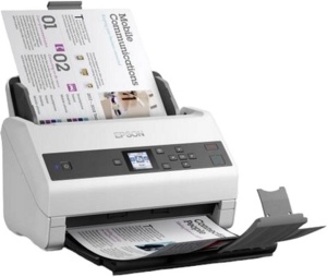 Epson Scanner WorkForce DS-870, Sheetfed, A4, ADF (100 pages), 65 ppm, USB 3.0 B11B250401 *