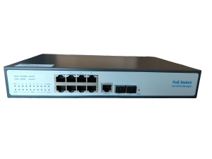 ExeLink SG2510P upravljivi POE switch 8x10/100/1000 Base-T POE/POE+,2x1000 Base-X SFP porta, L2 - Img 2