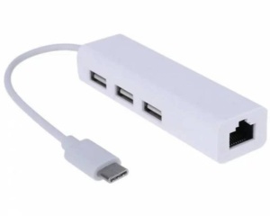 FAST ASIA USB 3.1 TIP C na 3x HUB + RJ45 *