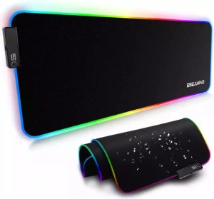 Gaming podloga Zeus ES-80CM RGB 800 x 300 x 4mm - Img 1