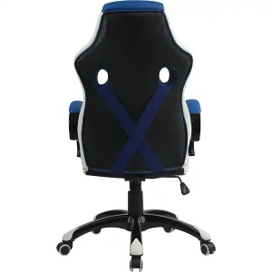 Gaming stolica ByteZone RACER PRO crno/plava - Img 3