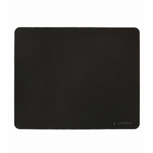 Gembird Mouse Pad, Rubber Foam, 220x180 mm, Black MP-S-BK
