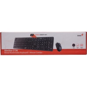 Genius SlimStar C126,BLK,USB,SERGK-210003 - Img 3