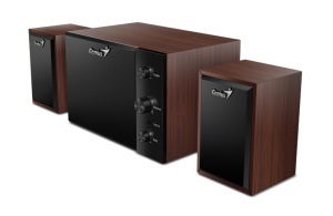 Genius Zvučnici SW-2.1 350, WOOD,EU,100-240V - Img 1