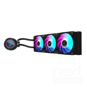 Gigabyte AORUS WATERFORCE II 360, Fan EZ-Chain: DIY-friendly fan design with slide-in interlocking mechanism and DAISY-CHAIN GP-AORUS WATERFORCE II 360