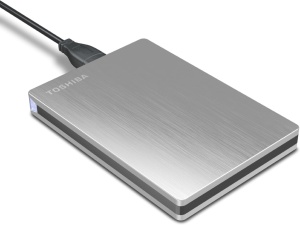 Hard disk TOSHIBA Canvio Slim HDTD320ES3EAH eksterni/2TB/2.5"/USB 3.0/siva - Img 2