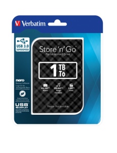 HDD E2.5" Verbatim 1TB USB 3.0 Store'n'Go 53194, Black - Img 3