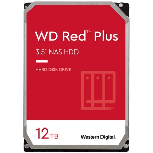 HDD NAS WD Red Plus (3.5'', 12TB, 512MB, 7200 RPM, SATA 6 Gb/s) WD120EFGX