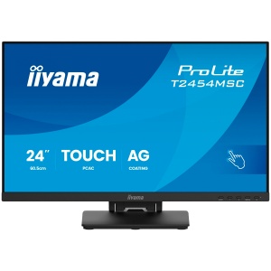 IIYAMA Monitor Touch T2454MSC-B3AG 24" InCell PCAP 10pt touchscreen monitor featuring IPS panel technology, Anti-Glare coating and a flexible stand T2454MSC-B3AG *