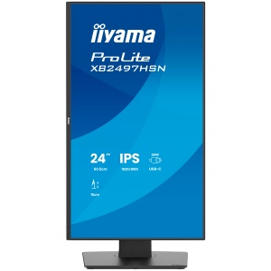 Iiyama ProLite XB2497HSN-B1, 60.5 cm , 23.8, 1920 x 1080 pixels, Full HD, LED, 1 ms, Black IPS monitor with USB-C docking, LAN XB2497HSN-B1 * - Img 2
