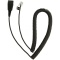 JABRA QD Cord to RJ10, coiled, 0,5 - 2 meters, for Lucent Callmaster V, VI, Cisco 79xx and PLX A22 8800-01-37 - Img 2