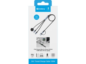 Kabl Sandberg 3u1 441-69 2xUSB-C/Mag Safe/100W - Img 3