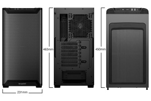 Kućište Be Quiet Pure Base 501 Airflow Window Black BGW74 - Img 3