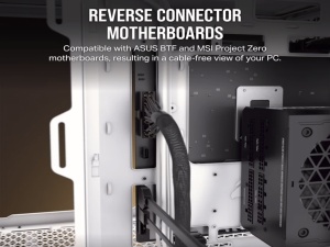 Kucište CORSAIR 6500X Mid-Tower/dve komore/kaljeno staklo/bez napajanja/bela/saten sivo aluminijum - Img 4
