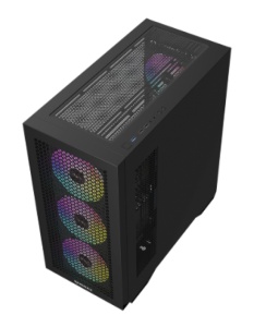 Kućište Raidmax Meshiah X605 Full Tower 4 x ARGB fan/Crni/X605TBF - Img 2