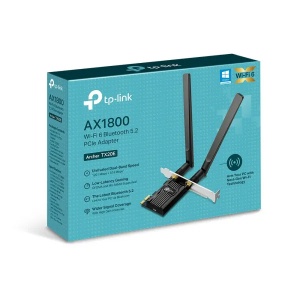 LAN MK PCI-E TP-Link Archer TX20E WiFi AX1800/Bluetooth 5.2 - Img 8