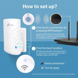 LAN Range extender TP-LINK RE190 AC750 - Img 5