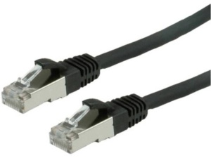LAN UTP-Kabl E-Green SFTP patch Cat6A 3m crni *