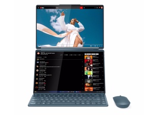 Laptop LENOVO Yoga Book 9 14IAH10 Win11 Pro/14" 2.8K OLED MT/U7-255H/32GB/1TB/bklt eng/smaragd - Img 7