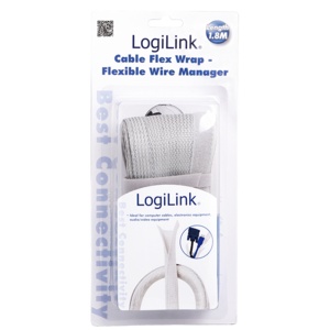 LogiLink fleksibilni dršač kablova 1.8m sivi - Img 3