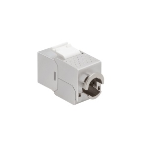 Logilink Keystone modul, Cat6A, STP, 14.5mm, 22-26 AWG, toolless, srebrna - Img 2