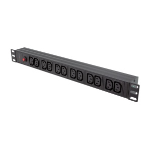 Logilink PDU 12 x C13, konektor C14, prenaponska zaštita - Img 2