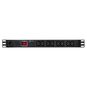 Logilink PDU 230V 8 - C13 1 osigurač on/off bez napojnog kabla - Img 2