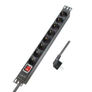 Logilink PDU 8 x šuko CEE 7/3, 2.0m, sa prekidačem - Img 2